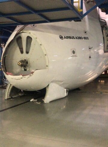 Maintenance Mishap Damages Emirates A380