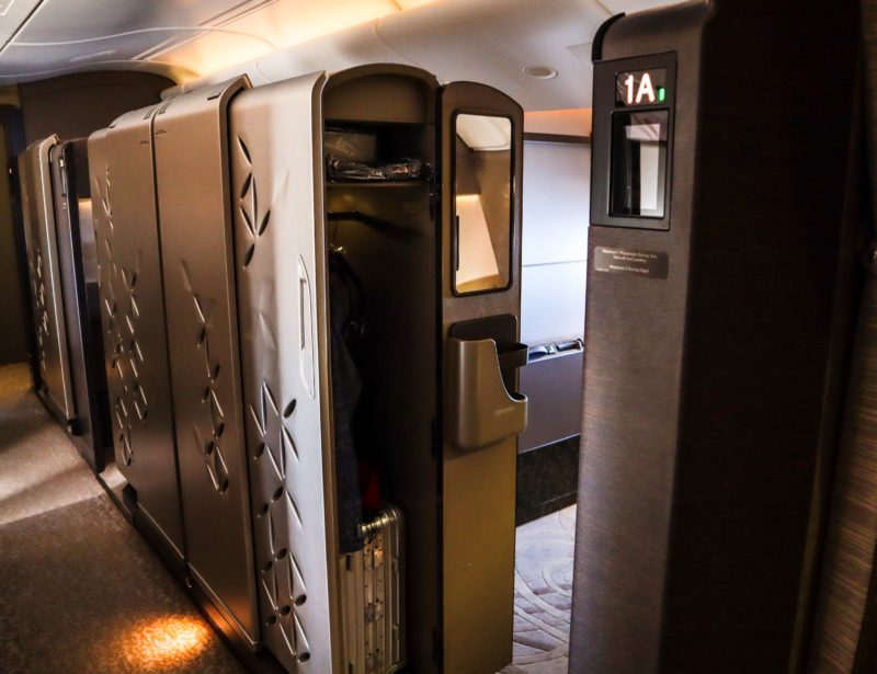 Singapore Airlines A380 First Class - Suite 1A