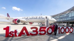 Virgin Atlantic Receives First Airbus A350-1000