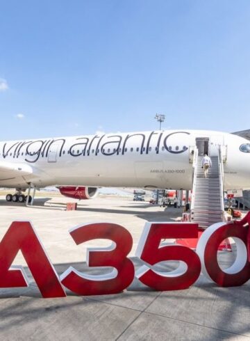 Virgin Atlantic Receives First Airbus A350-1000