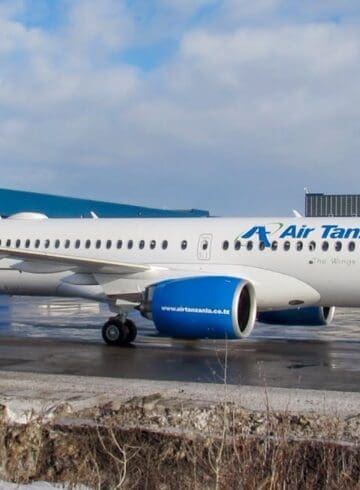 Air Tanzania A220 Seized by South African Authorities