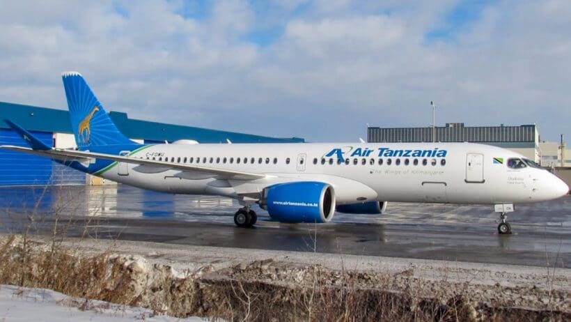 Air Tanzania A220 Seized by South African Authorities