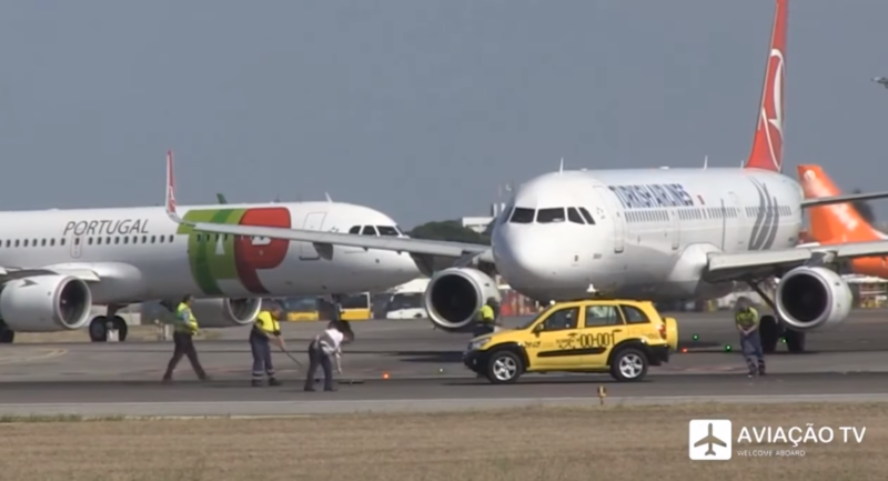 TAP Air Portugal A320 Engine Explodes During Take-Off