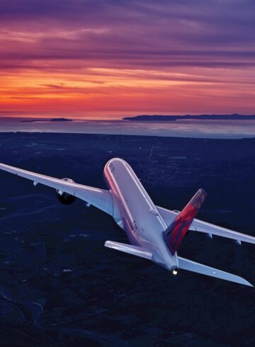 Delta Cut Flight Ground Aircraft