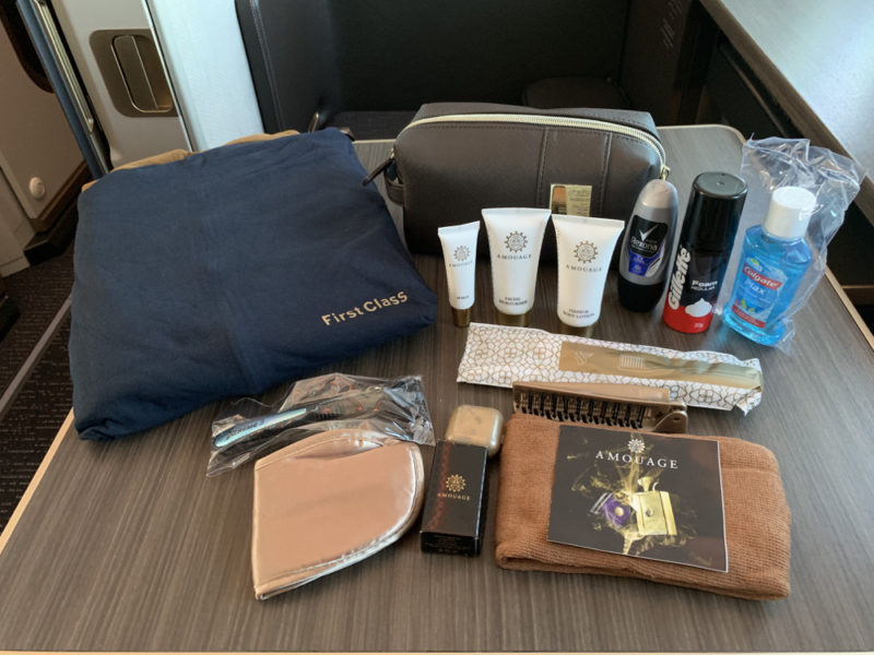Brand-new Oman Air Business Class Amenity Bag Rare Item! 