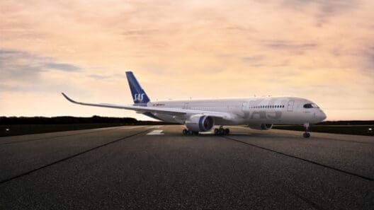 Scandinavian Airlines (SAS) Unveils New Livery