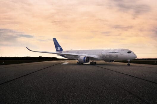 Scandinavian Airlines (SAS) Unveils New Livery