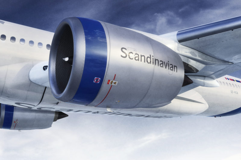 Scandinavian Airlines (SAS) Unveils New Livery