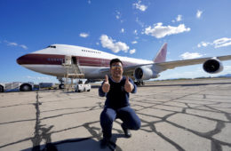 Flying on a VIP Boeing 747-SP