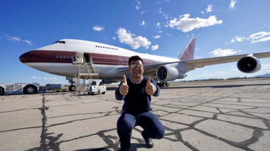 Flying on a VIP Boeing 747-SP