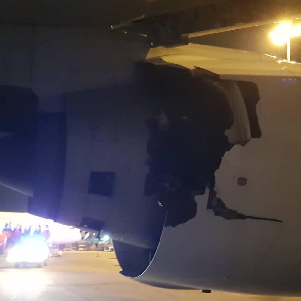 Thai 777 Engine Failure
