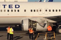 United Airlines Boeing 737 Engine Opens In Flight