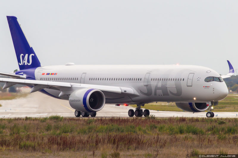 First SAS A350-900 Performs Maiden Flight