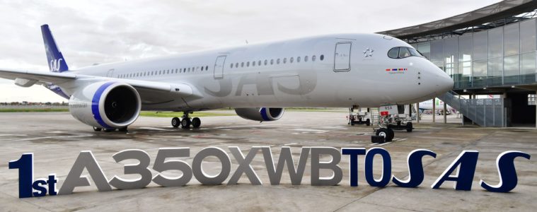 SAS Takes Delivery of First Airbus A350