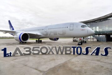 SAS Takes Delivery of First Airbus A350