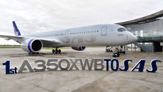 SAS Takes Delivery of First Airbus A350