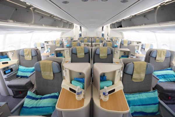 Review Air Mauritius A330neo Business Class London Mauritius
