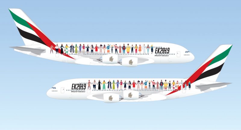 a couple of airplanes with people on them