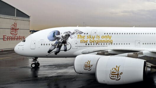 Emirates A380 Livery
