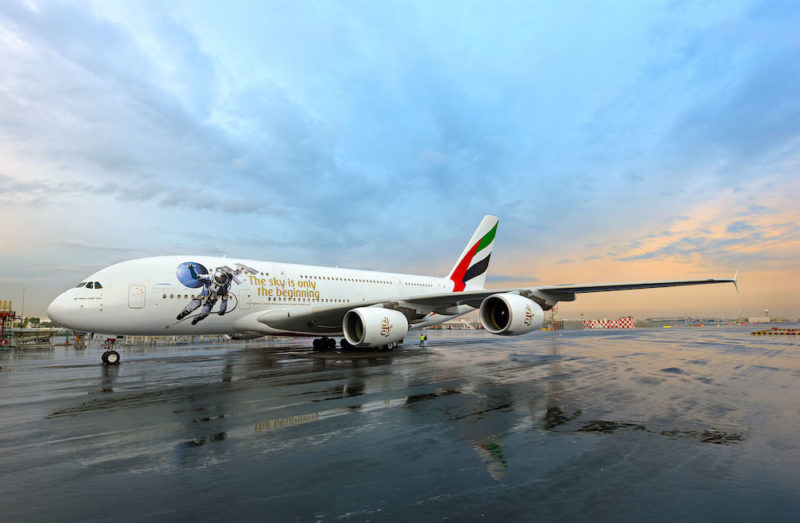 Emirates A380 Livery