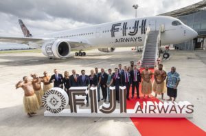Fiji Airways Takes Delivery of First Airbus A350