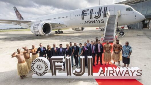 Fiji Airways Takes Delivery of First Airbus A350