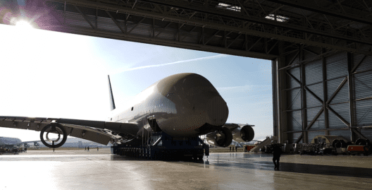 First A380 Dismantling