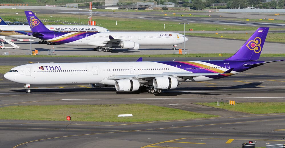 Thai Airways Could Fly Their Airbus A340-600s Again