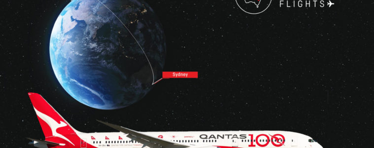 Qantas "Project Sunrise" London to Sydney Non-Stop Research Flight