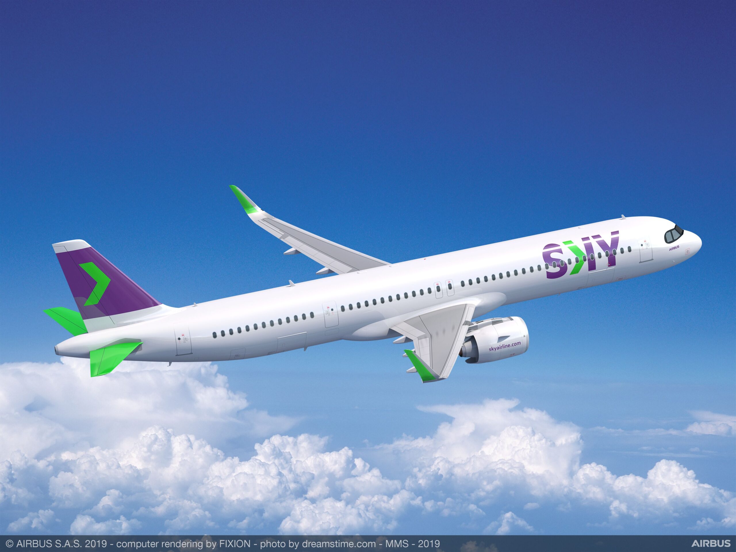 SKY Airline Orders 10 Airbus A321XLRs
