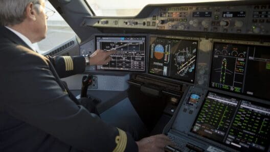 Airbus Delivers First A350 With Cockpit Touchscreens