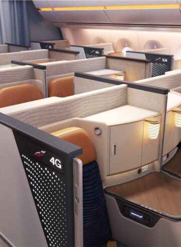 Aeroflot A350 Singapore flight