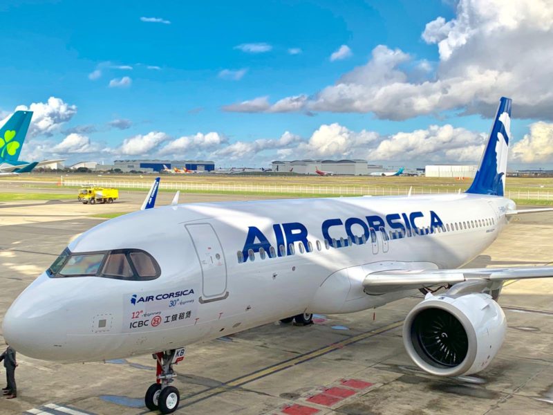 Air Corsica Takes Delivery of First Airbus A320neo