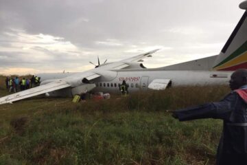 Ethiopian Airlines DHC-8-400 Overruns Runway