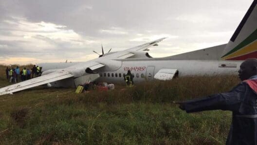 Ethiopian Airlines DHC-8-400 Overruns Runway