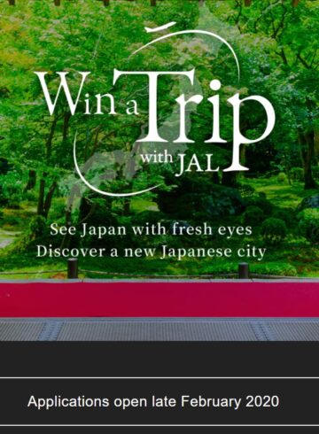 Japan Airlines Free Ticket