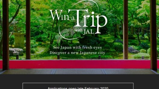 Japan Airlines Free Ticket