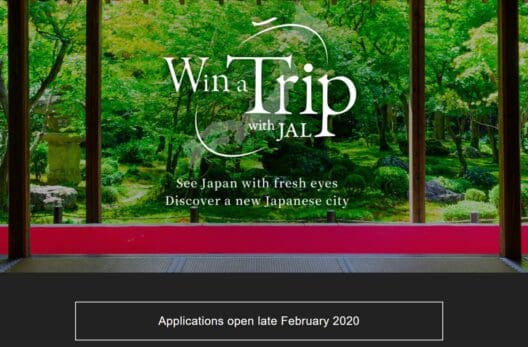 Japan Airlines Free Ticket