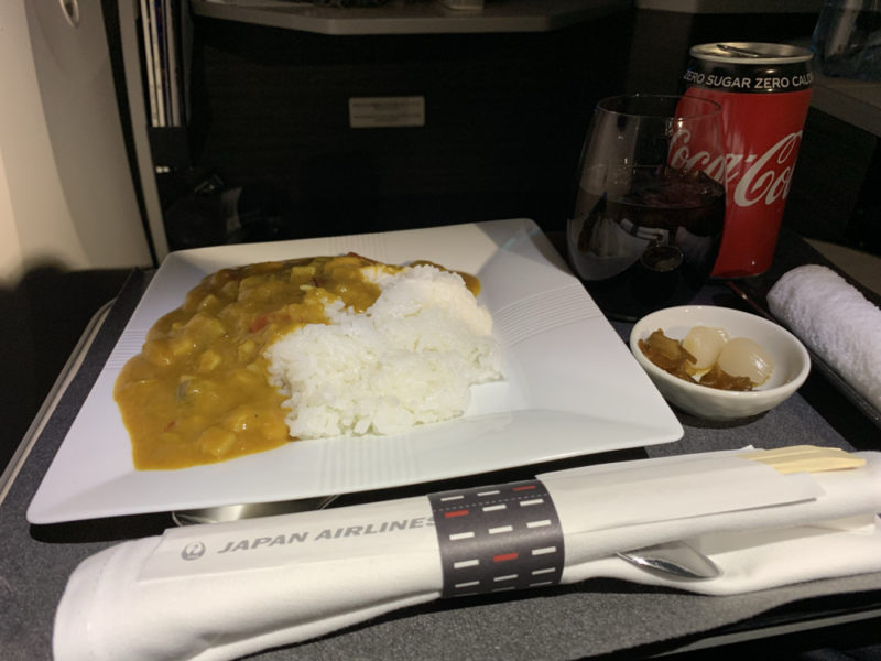 a plate of food on a table