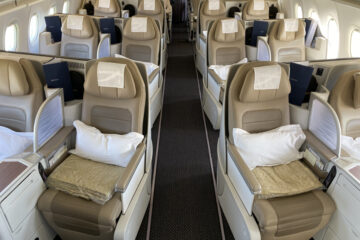 Saudia A320 Business Class