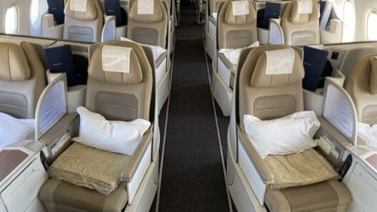 Saudia A320 Business Class