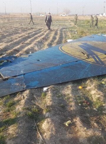 Iran Admits to Shooting Down Ukrainian Boeing 737-800