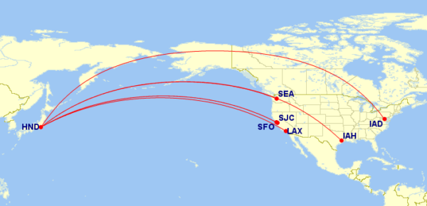 ANA Route Expansion & US Flights Shift To Haneda - SamChui.com