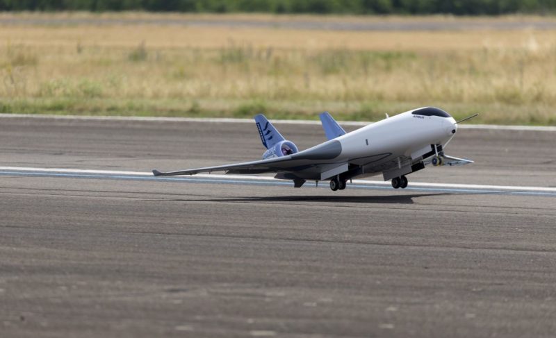 Airbus Unveils Blended Wing Aircraft Prototype