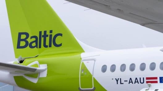 airBaltic Airbus A220 Diverted