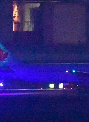 Air Canada B767 emergency landing in Madrid