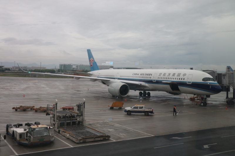 an airplane on the tarmac