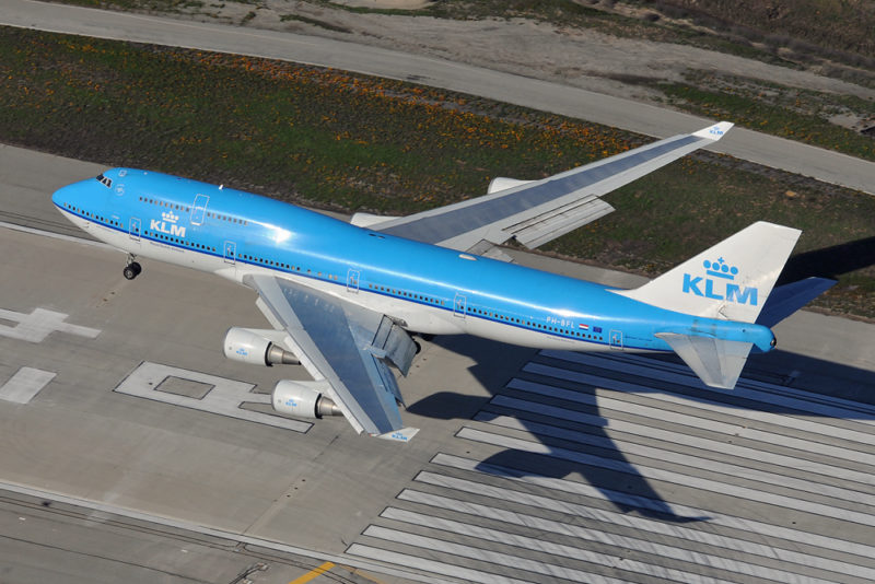 KLM B747-400