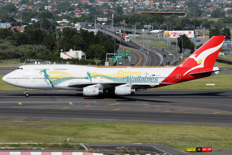 a large airplane on a runway