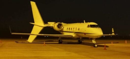 Thai Airways Airbus A330 Chops Tail Off Gulfstream IV